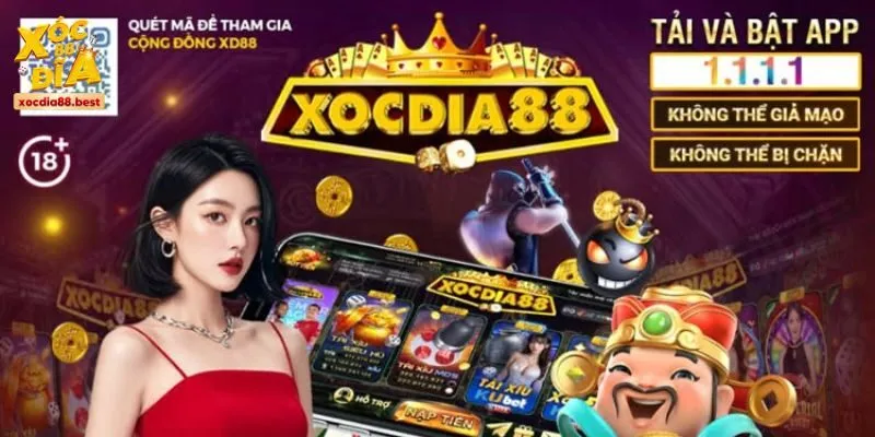Quy trình tải ứng dụng XOCDIA88 tiện lợi